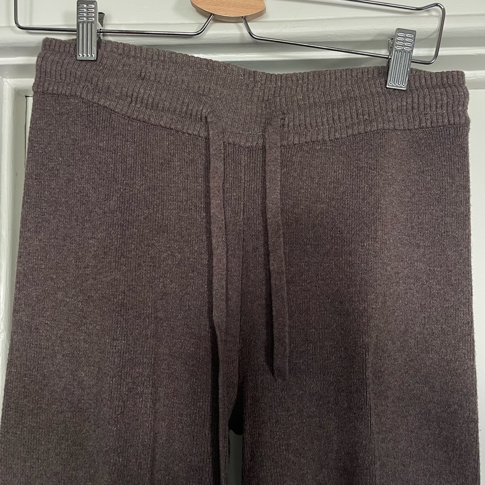 Monrow Cashmere/Cotton Knit Drawstring Pants - Picture 5 of 10